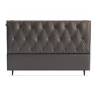 Cabeceira King Murat Cinza