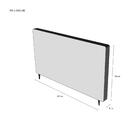 Cabeceira King Murat Marrom