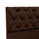 Cabeceira King Murat Marrom