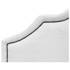 Cabeceira King Orlando P02 195 Cm Para Cama Box Corano - Doce