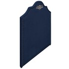 Cabeceira King Orlando P02 195 Cm Para Cama Box Suede - Amare