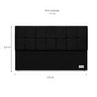 Cabeceira King Piave Ll Preta