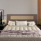 Cabeceira King Ratan Cor Brown Granite