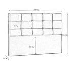 Cabeceira King Size 195cm Cama Box Ana Luisa Rose