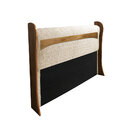 Cabeceira King Size Itália 2 00 M Base Madeira Decoração Quar