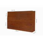 Cabeceira King Size Para Cama Bali - Caramelo