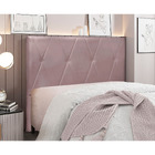 Cabeceira King Size Serena 195cm  Veludo - Amarena Móveis - L