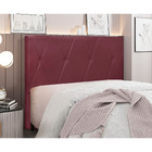 Cabeceira King Size Serena 195cm  Veludo - Amarena Móveis - V