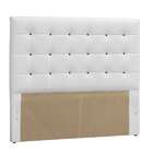 Cabeceira King Sonhare Branco E Preto