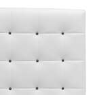 Cabeceira King Sonhare Branco E Preto