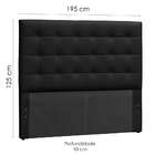 Cabeceira King Sonhare Preto