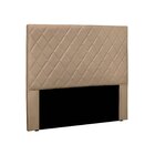 Cabeceira King Suede 195cm Esmeralda  Bege