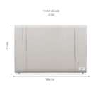 Cabeceira King Tamisa Lv Branca