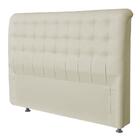 Cabeceira King Tânia 195 Cm Suede Bege - D A Decor