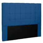 Cabeceira King Verona Suede Azul