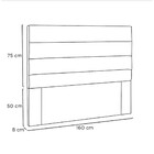 Cabeceira La Italiana 160 Cm Queen