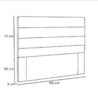 Cabeceira La Italiana 195 Cm King