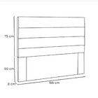 Cabeceira La Italiana 195 Cm King