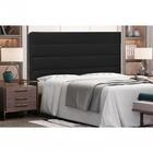 Cabeceira La Italiana Corano Preto King 195cm Spezzia