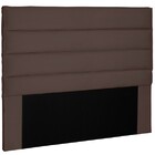 Cabeceira La Italiana King 195cm Suede Café - Bela Casa Shop