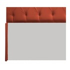 Cabeceira Lara 140 Cm Casal Suede Terracota - Amarena Móveis