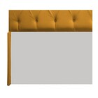 Cabeceira Lara 190 Cm King Size Suede Mostarda - Amarena Móve