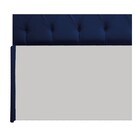 Cabeceira Lara 193 Cm King Size Suede Azul Marinho - Amarena