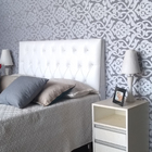 Cabeceira Las Vegas Casal Luna Corino Branco Com Strass 140 X