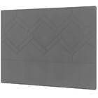 Cabeceira Lima Plus Casal 1400mm Linho Chumbo - Simbal