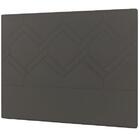 Cabeceira Lima Plus Casal 1400mm Veludo Adar Marrom - Simbal