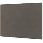 Cabeceira Lima Plus Casal 1400mm Veluso Slim Chocolate - Simb