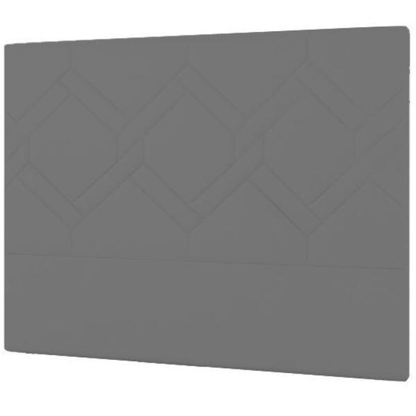 Cabeceira Lima Plus Queen 1600mm Suede Cinza - Simbal