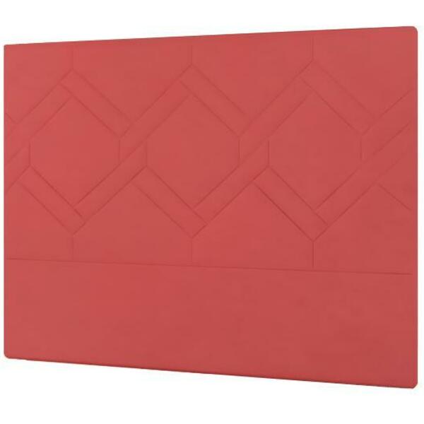 Cabeceira Lima Plus Queen 1600mm Vedulo Adar Vermelho - Simbal