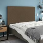 Cabeceira Lima Plus Solteiro 900mm Suede Marrom Taupe - Simbal