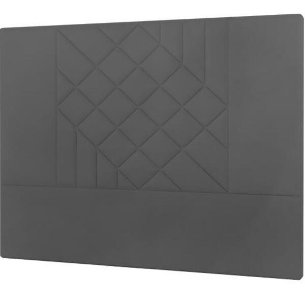 Cabeceira Lisboa Plus Casal 1400mm Linho Chumbo - Simbal