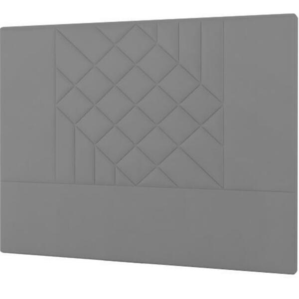 Cabeceira Lisboa Plus Queen 1600mm Linho Cinza - Simbal