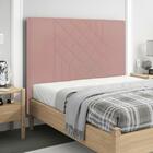 Cabeceira Lisboa Plus Queen 1600mm Veludo Rose - Simbal