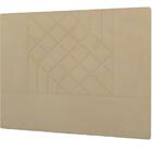 Cabeceira Lisboa Plus Solteiro 900mm Liinho Creme - Simbal