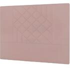 Cabeceira Lisboa Plus Solteiro 900mm Veludo Rose - Simbal