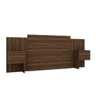 Cabeceira Lizzi Cedro 4 Gavetas