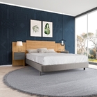 Cabeceira Lizzi Titanium Nature 4 Gavetas