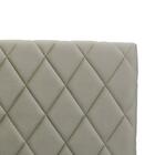 Cabeceira Lotus King 1,95 Veludo Bege Escuro - Simbal