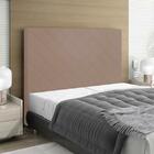 Cabeceira Lotus Plus Casal 1400mm Suede Bege - Simbal