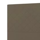 Cabeceira Lotus Plus Casal 1400mm Suede Marrom Taupe - Simbal
