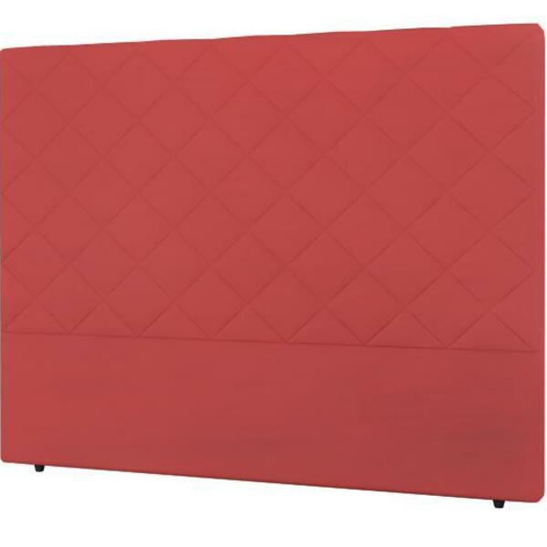 Cabeceira Lotus Plus Queen 1600mm Vedulo Adar Vermelho - Simb