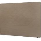 Cabeceira Lotus Plus Solteiro 900mm Veludo Adar Castor - Simb