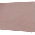 Cabeceira Lotus Plus Solteiro 900mm Veludo Rose - Simbal