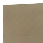 Cabeceira Lotus Plus Viúva 1000mm Veludo Bege Escuro - Simbal