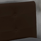 Cabeceira Luna Para Cama Box Queen 160 Cm Corino M11 - D'ross