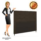 Cabeceira Luna Para Cama Box Queen 160 Cm Suede - D'rossi - M